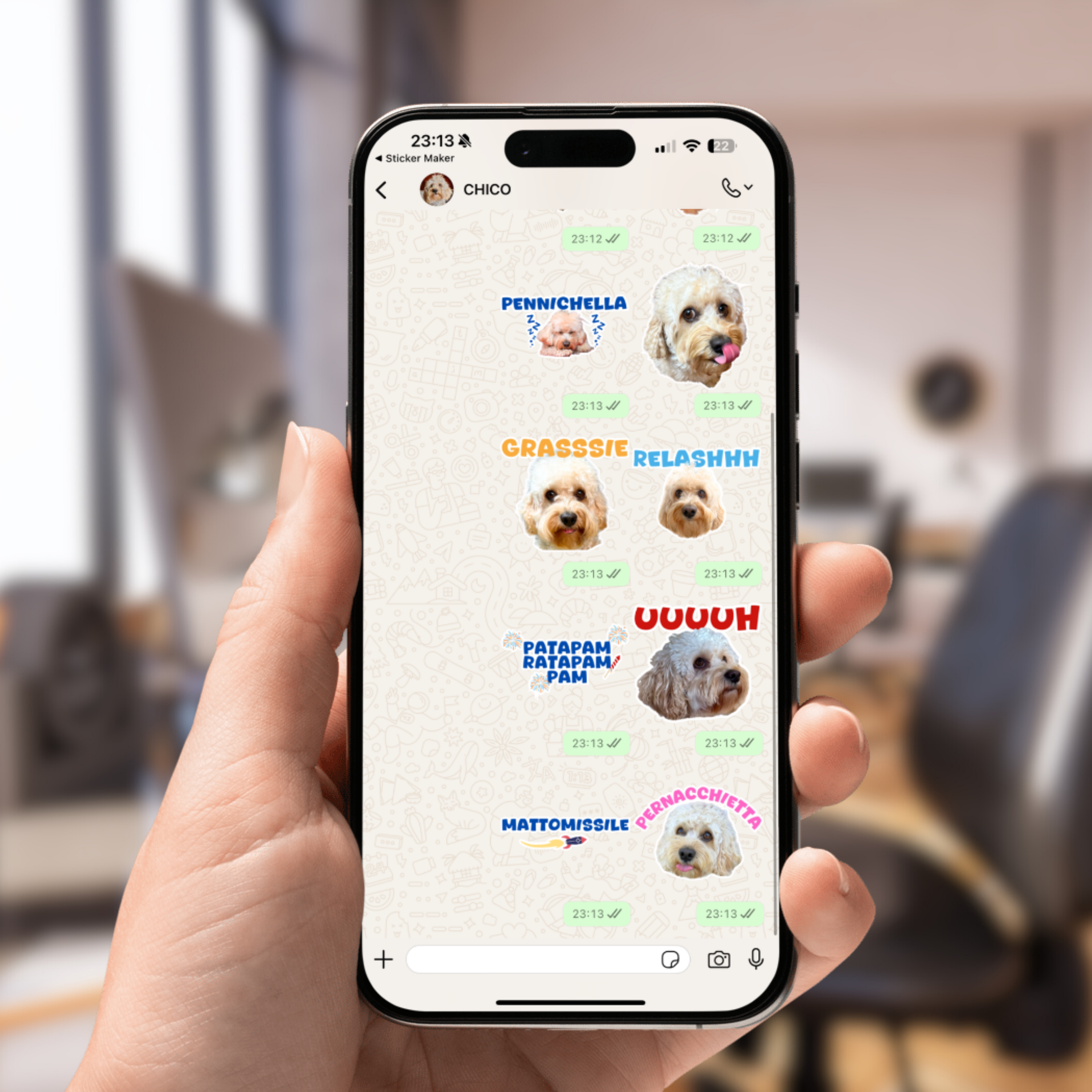 Stickers Whatsapp - Edizione Chicobolario