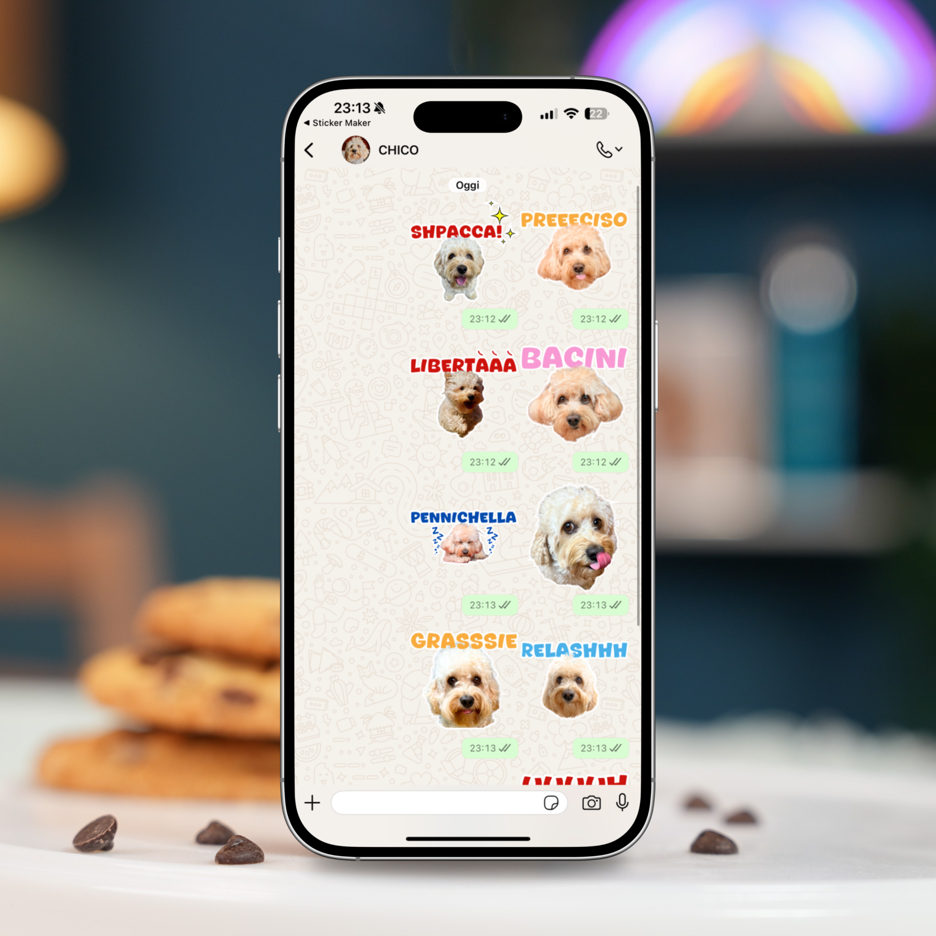 Stickers Whatsapp - Edizione Chicobolario