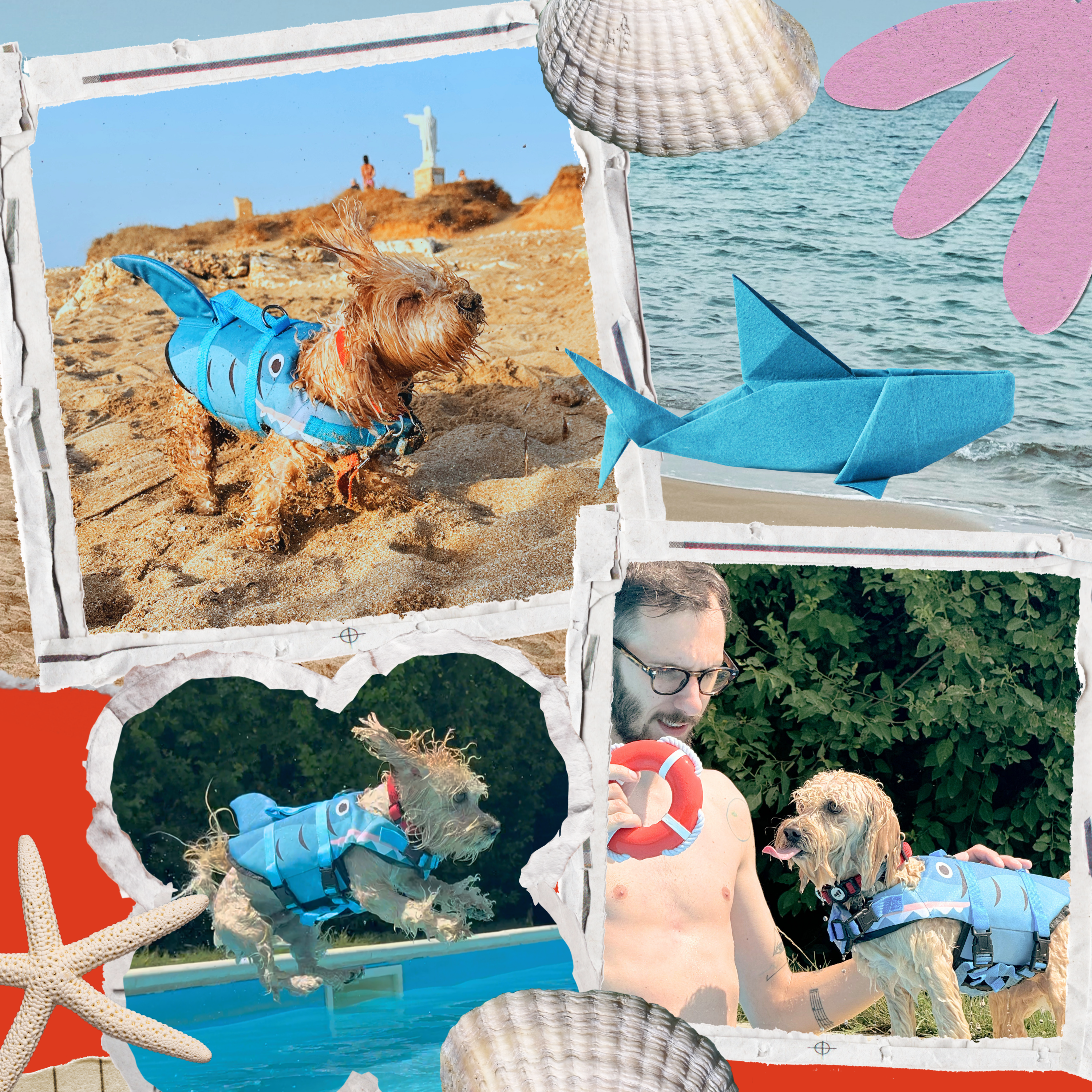 Borsa Tote - 'Tenti allo SHQUALO