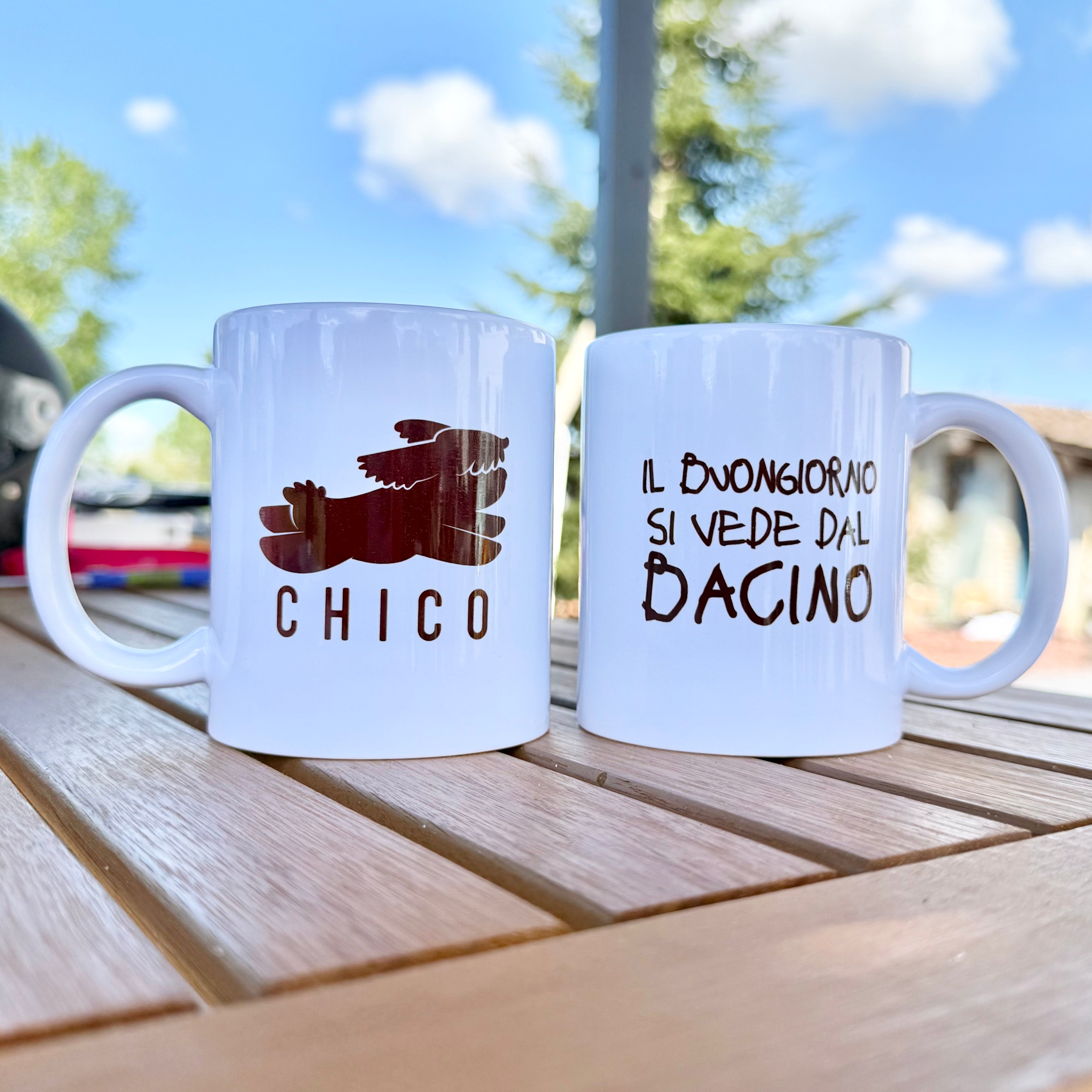 Tazza Chico - Il buongiorno si vede dal bacino