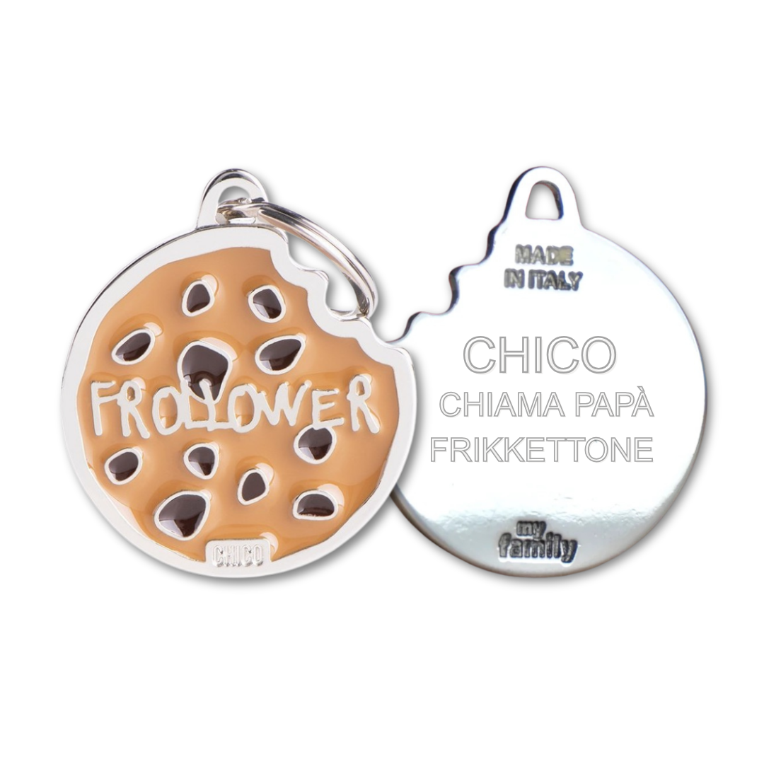 Medaglietta Chico con incisione personalizzata - Frollower