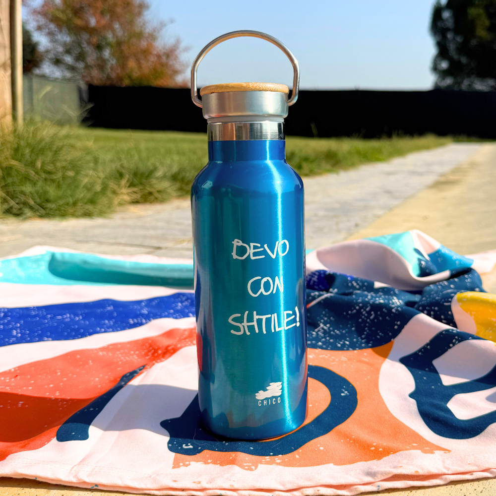 Set Libro "Chico Missione Amore" + Telo Bacini + Kit Porta Pranzo + Borraccia Stile