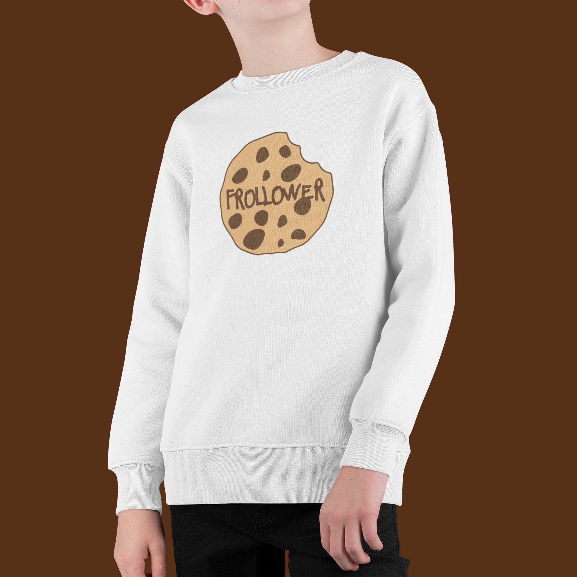 Felpa bambini - "Frollower" Taglia 5-6 anni