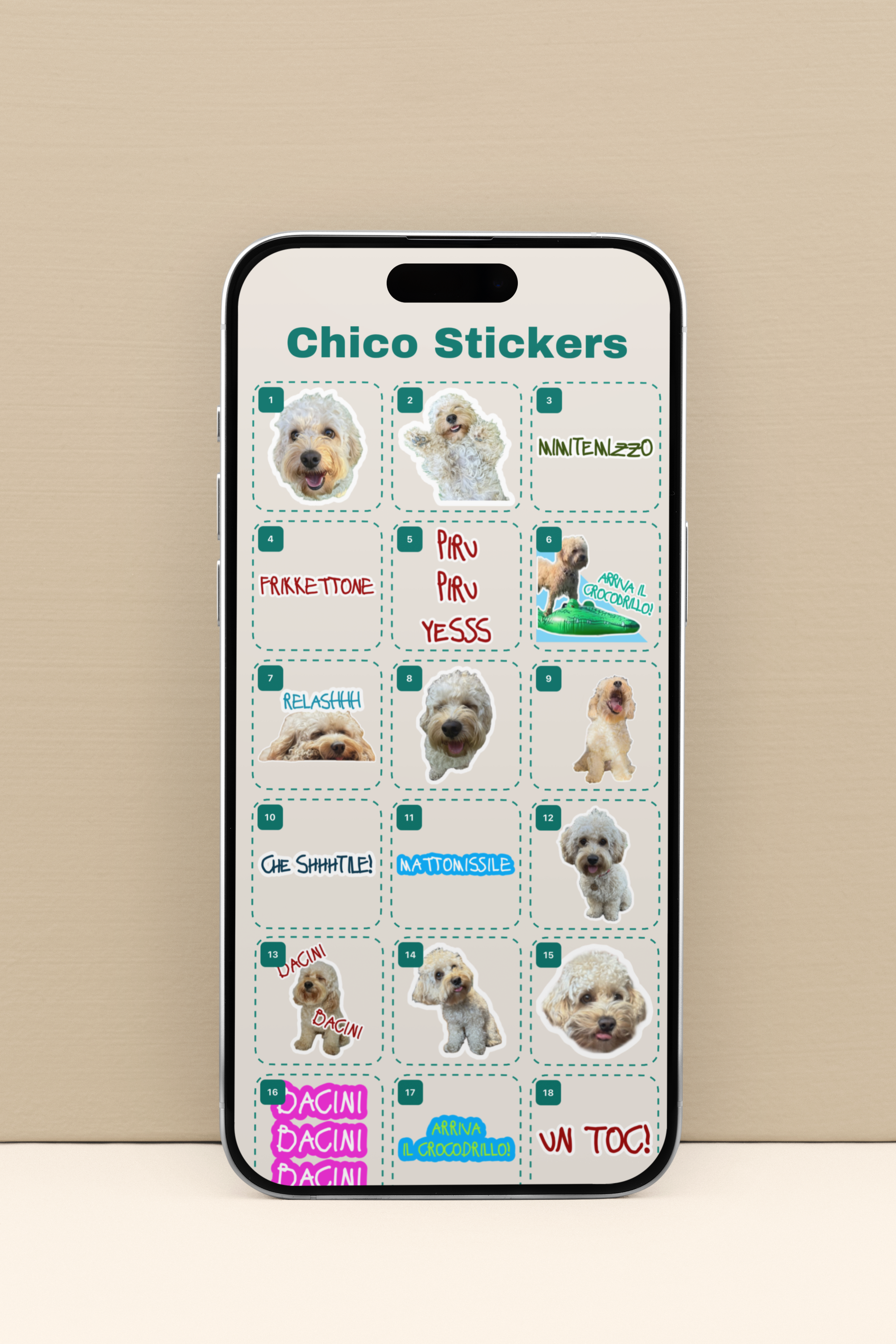 Stickers Whatsapp Chico - edizione 2024